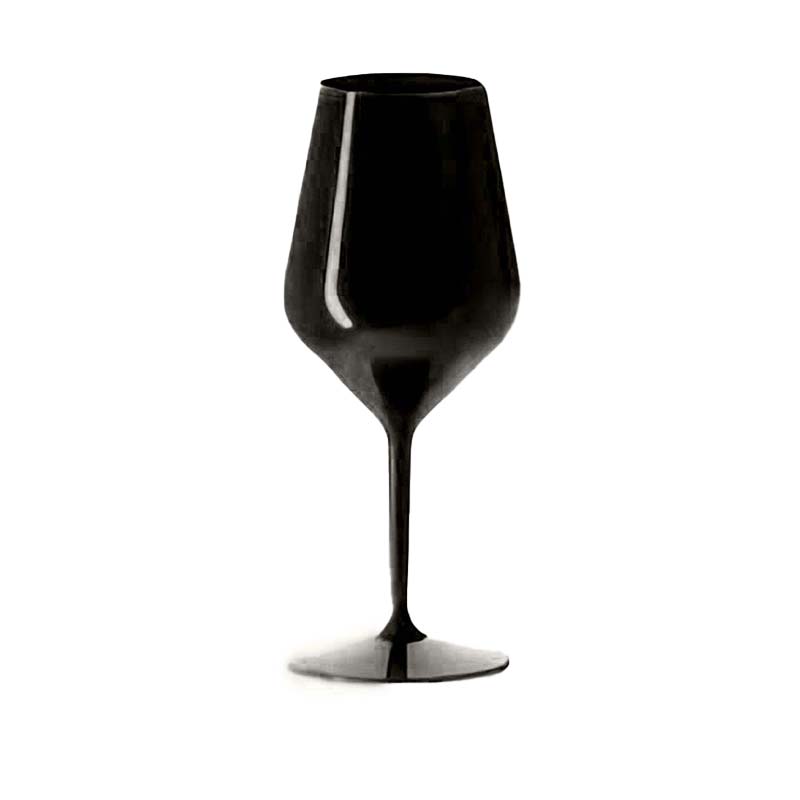 COLOR CALICE INFRANGIBILE WINE COCKTAIL 47 CL GOLDPLAST-Nero