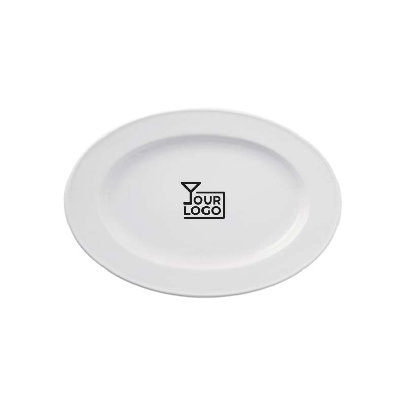 Delta Vassoio Ovale 24x17 cm di Gural Porselen-Delta