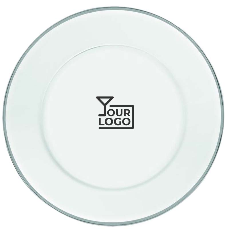 Essenze Sottopiatto Filo Platino Ø 32 Cm Vidivi