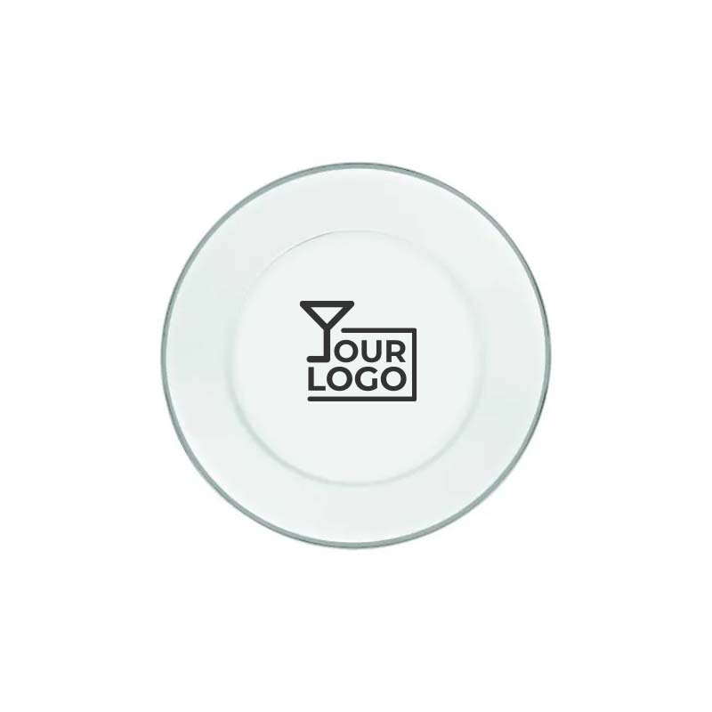 Essenze Piatto Pane Filo Platino Ø 15 Cm Vidivi