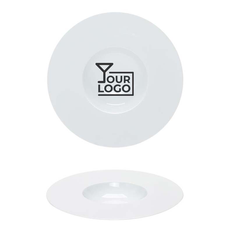 Saturno Piatto Fondo Gourmet Tondo Ø 25 cm Costa Verde