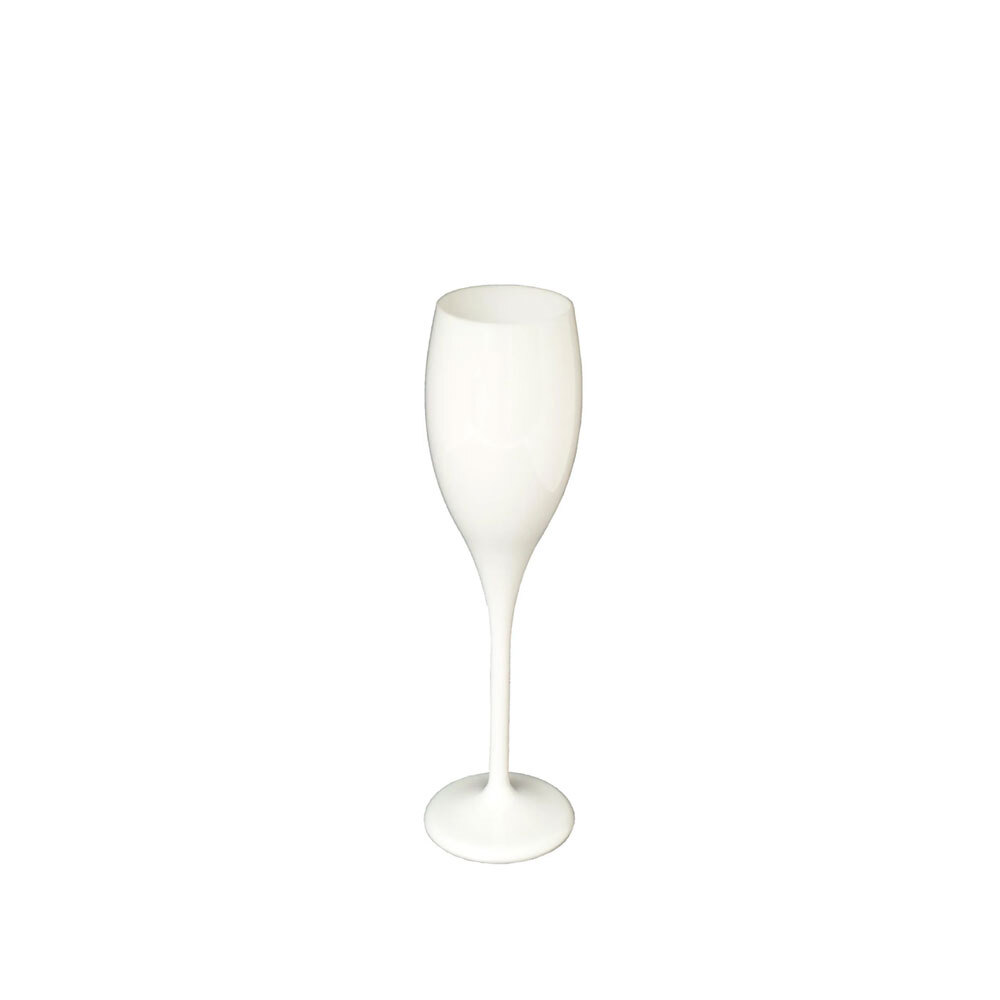 Opale Calice Flute Infrangibile 15 cl Waf -Bianco