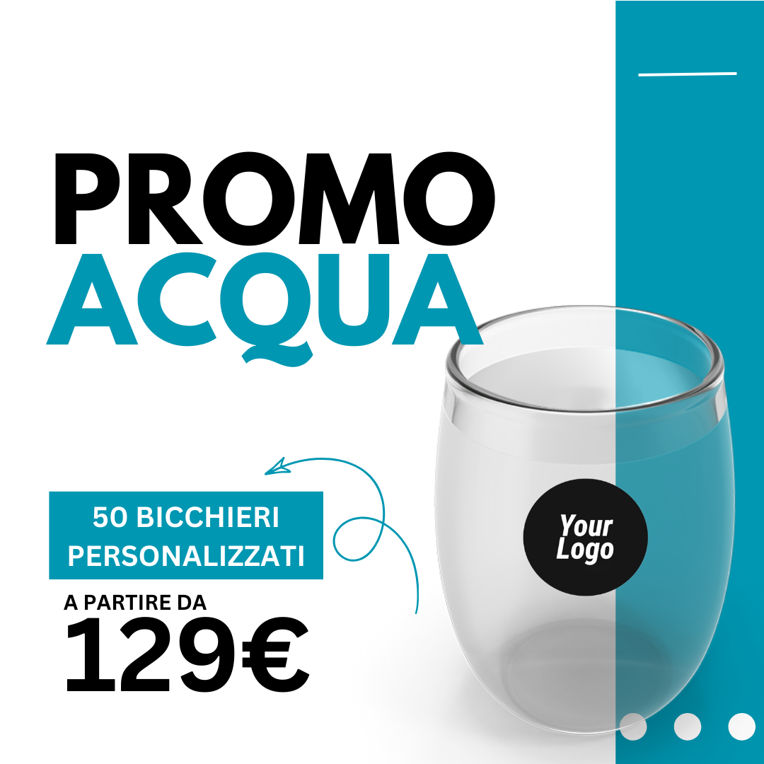 Promo Bicchieri Personalizzati con Logo
