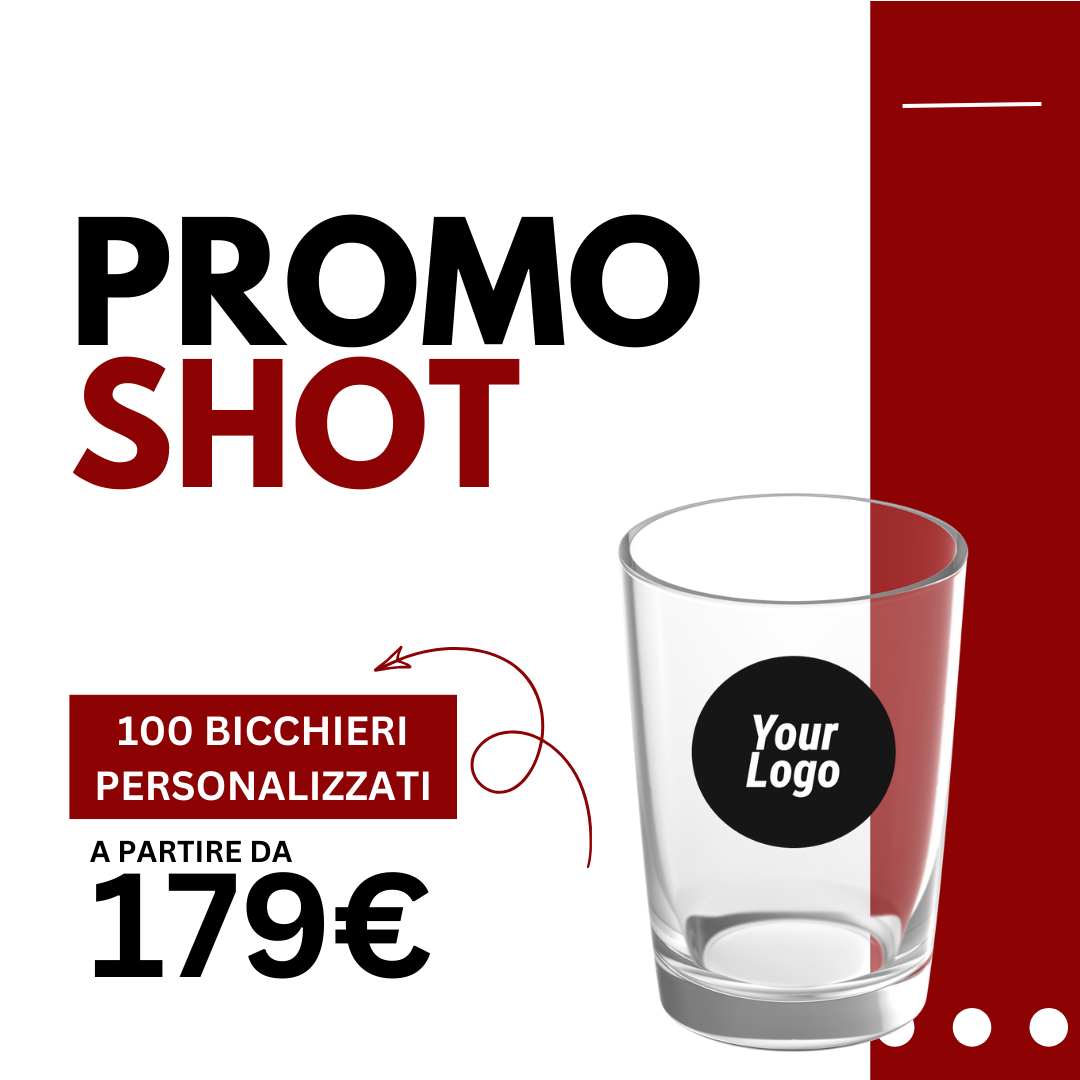 promo bicchierini personalizzati