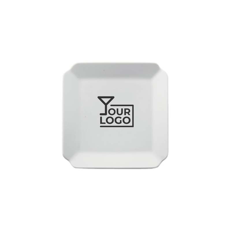 napoli-piatto-quadro-gourmet-porcellana-logo-15cm