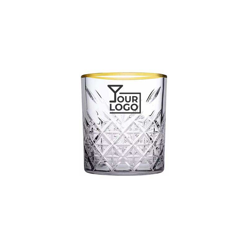 TIMELESS GOLDEN TOUCH BICCHIERE COCKTAIL 34.5 CL LOGO