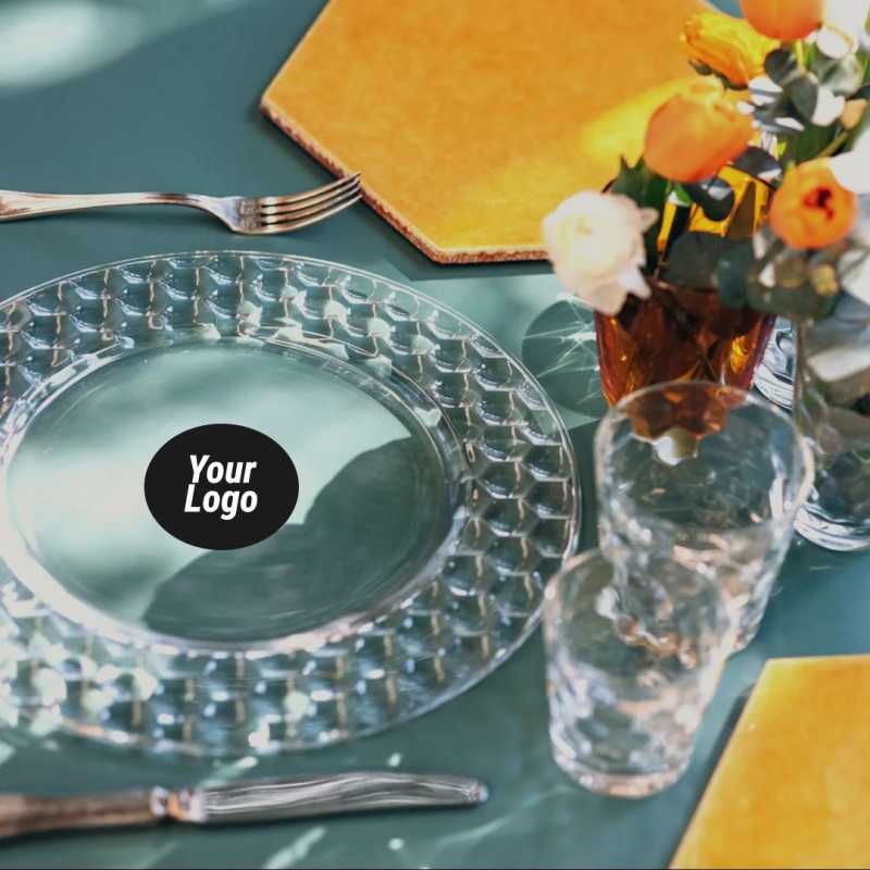 piatti in vetro personalizzati